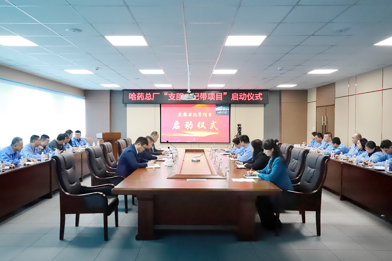 党建领航“加速度” 打造发展“强引擎”——利博官网总厂党委召开“支部书记带项目”启动仪式